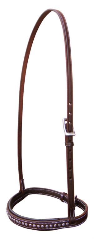 Leder neusriem