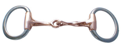 Hunter bit met twisted koper mouth