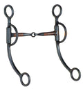 Zwart shank trensbit