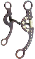 Bruin staal shank snaffle showbit