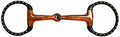 Zwart snaffle showbit