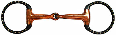 Zwart snaffle showbit
