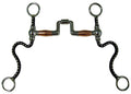 Zwart showbit met swivel shanks
