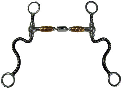 S-shank showbit met hinge mouthpiece