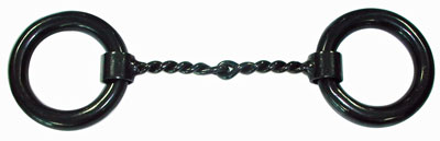 Heavy ring twisted wire trensbit