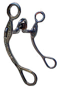Zilver cheek showbit met port and roller