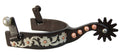 Bruin staal spoor