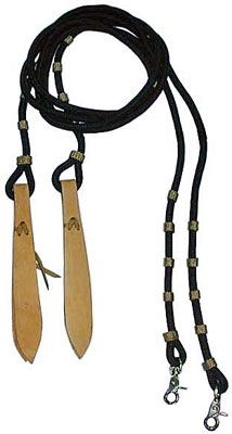 Braided nylon teugels