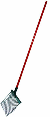 Steel clip fork met handle