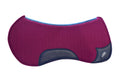AlpenPad 2.0 Butterfly Pad – maximale schoft- en schoudervrijheid – Wine Red / zwart leder