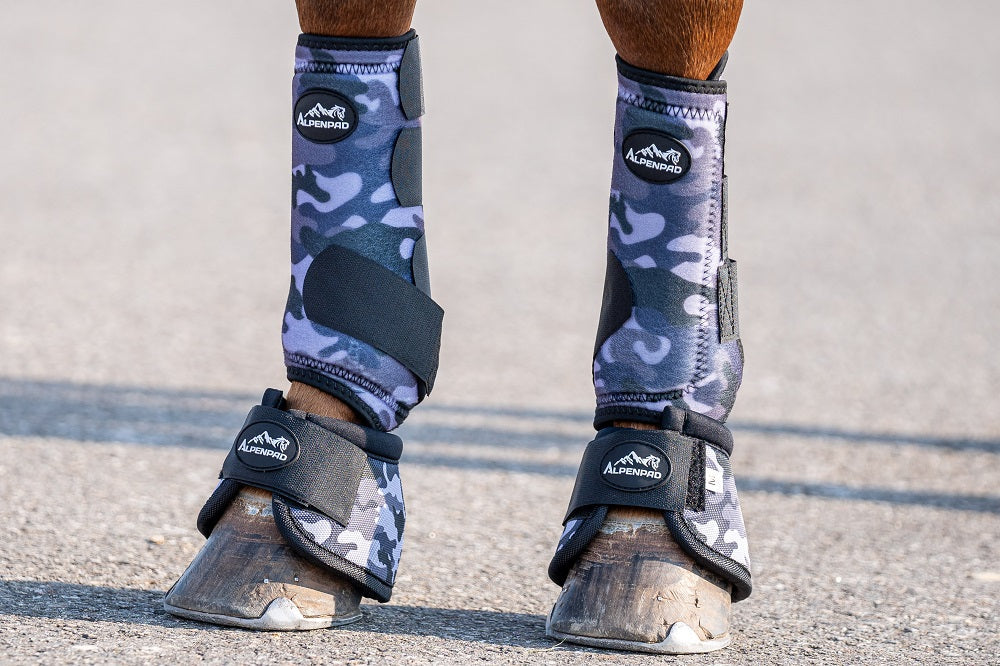 AlpenPad – EquiShield beenbeschermers – Camouflage Edition