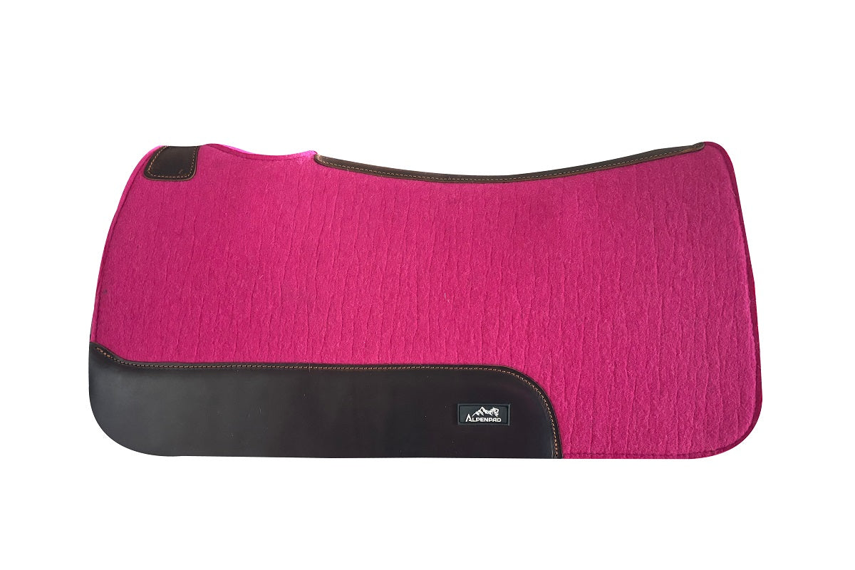 AlpenPad 2.0 – High Quality vilten Western Pad Pink – korte maat 75 cm