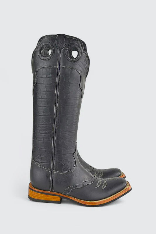 Buckaroo Croco Zwart