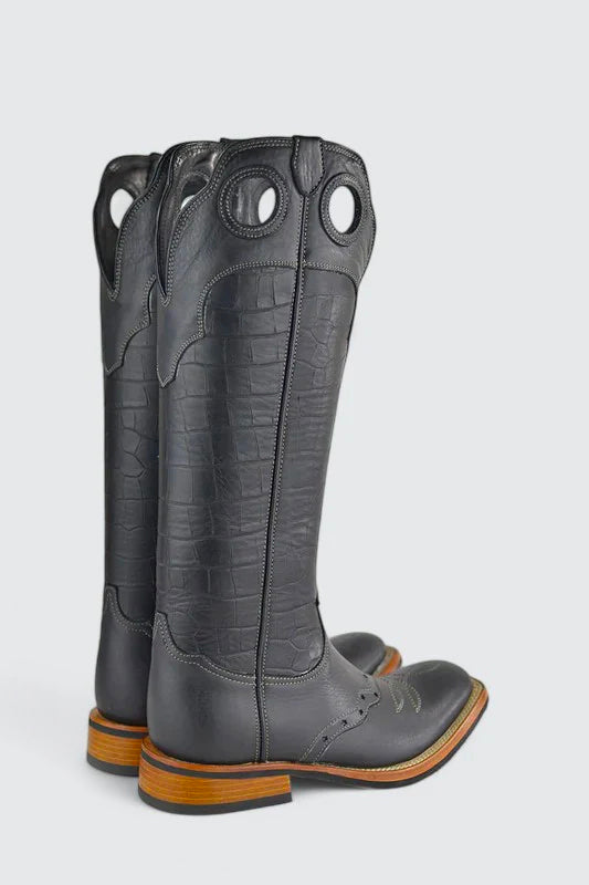 Buckaroo Croco Zwart