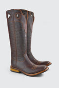 Buckaroo Croco Donkerbruin
