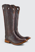 Buckaroo Bloemenmotief Donkerbruin