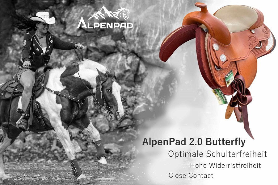 AlpenPad 2.0 Butterfly Pad – maximale schoft- en schoudervrijheid – Mint