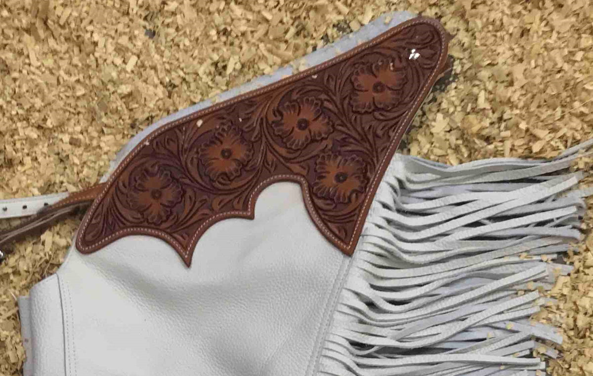 Calf leder chaps