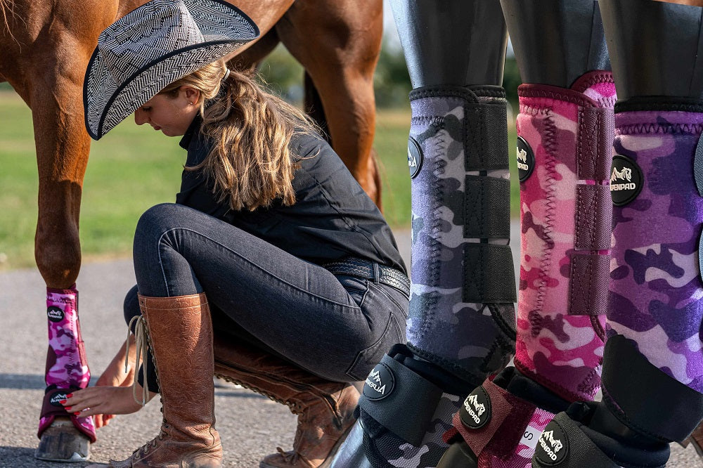 AlpenPad – EquiShield beenbeschermers – Camouflage Edition
