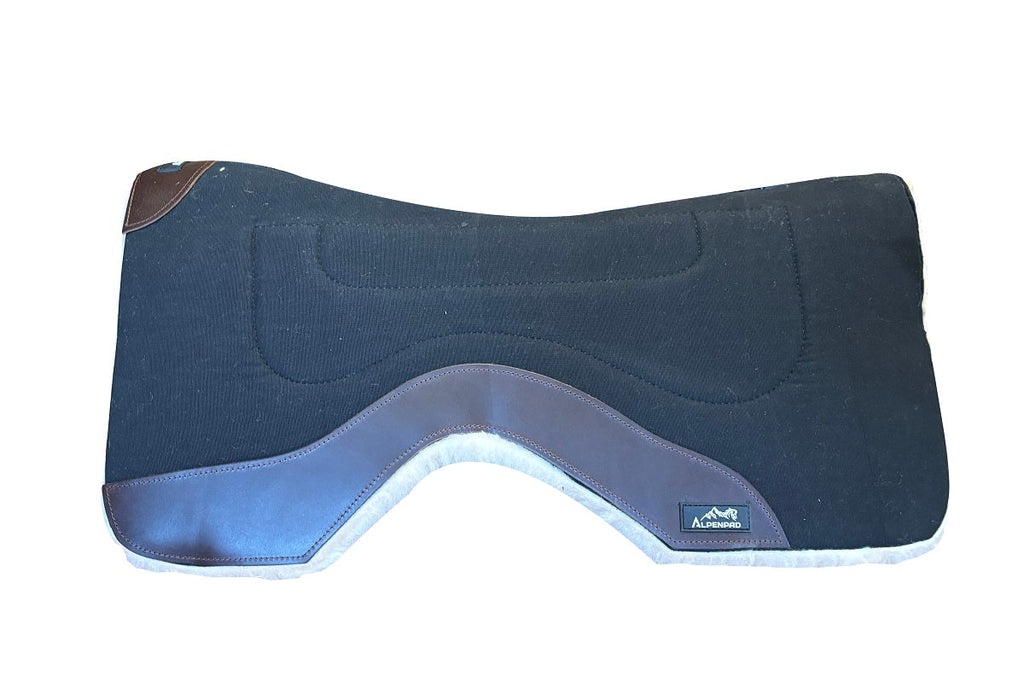AlpenPad Working Line – Canvas Pad met fleece onderzijde – Pro Line model – Zwart – 79 cm of 75 cm