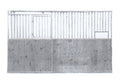 Zwaar staal front panel