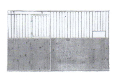 Zwaar staal front panel