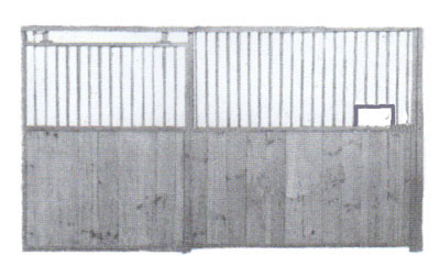Zwaar staal front panel