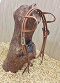 Double ear met throat latch