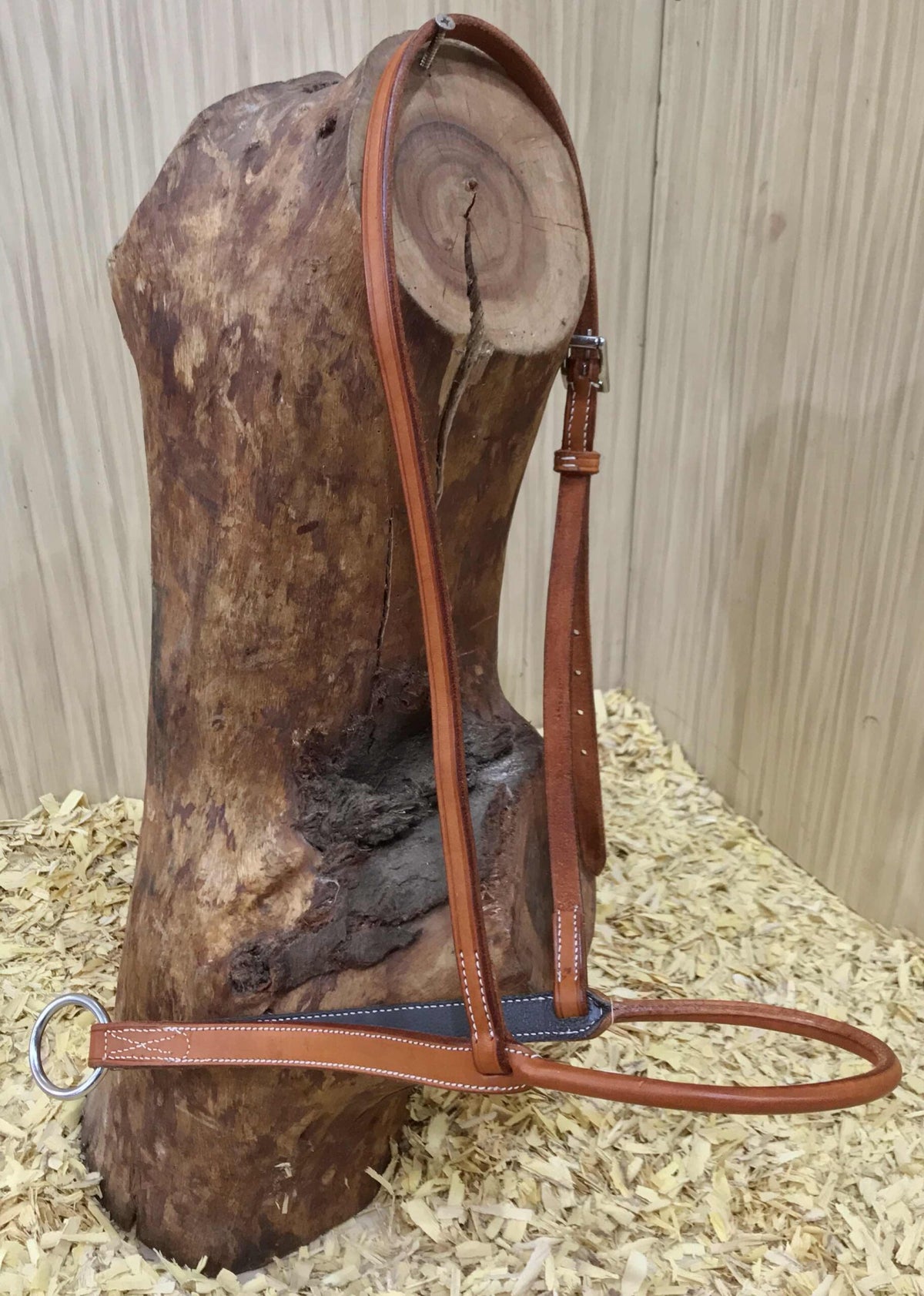 Leder tiedown neusriem