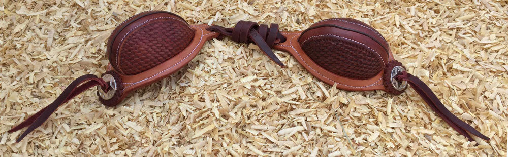 Leder bucking rolls