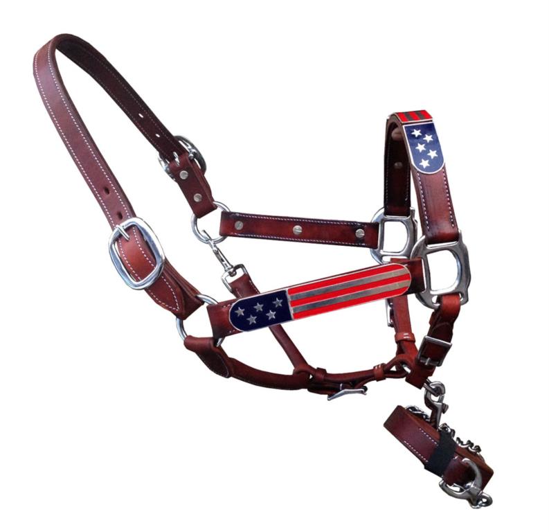 Halster met USA flag design
