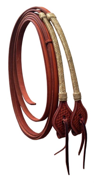 Rawhide/leder teugels