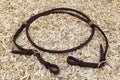 Round leder roping teugels