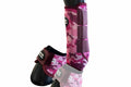SET – AlpenPad – 2x EquiShield beenbeschermers + 2x EquiShield springschoenen – pink camouflage