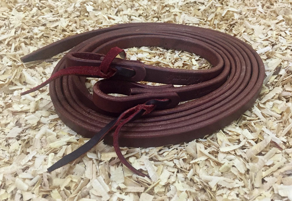 Cattleman’s harness leder teugels