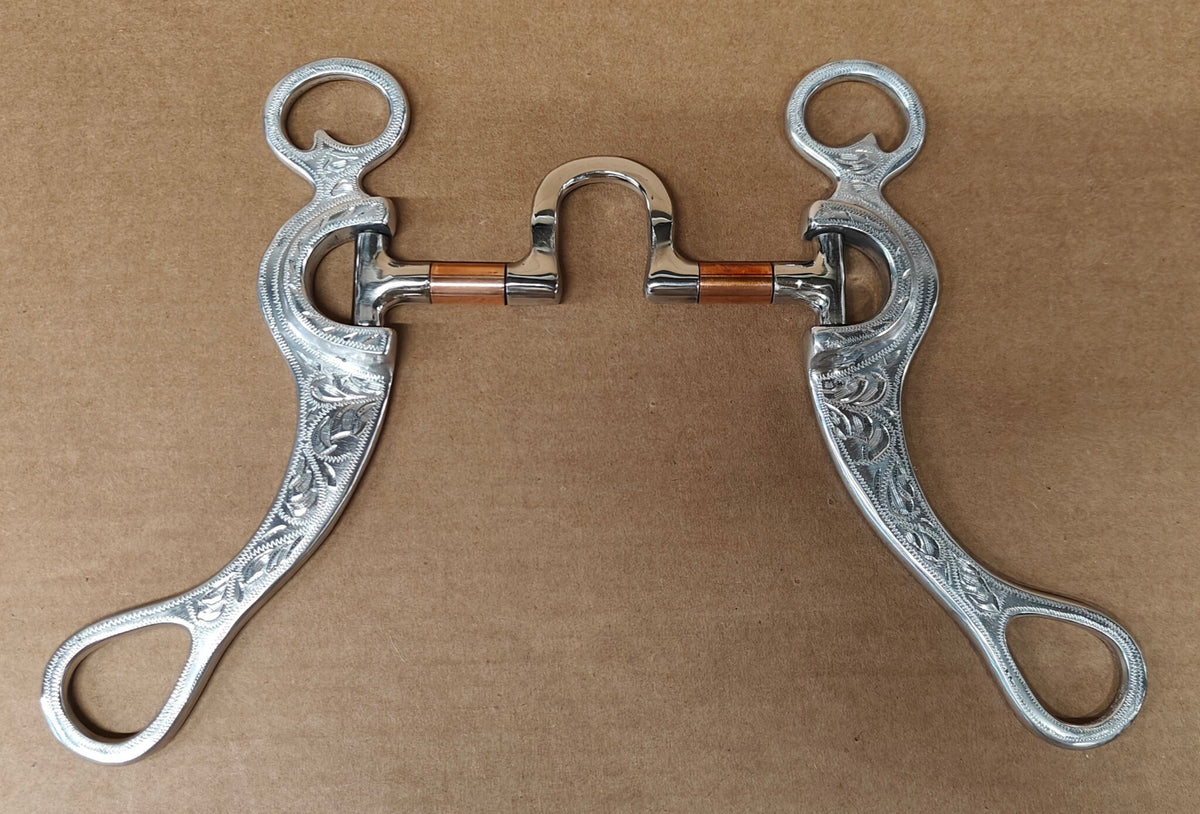 Aluminum engraved bit