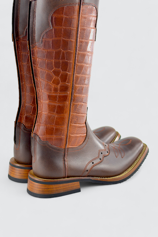 Kermit Dark Croco Cotto
