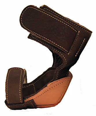 Leder skidlaarzen