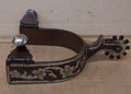 Bruin staal met zilver