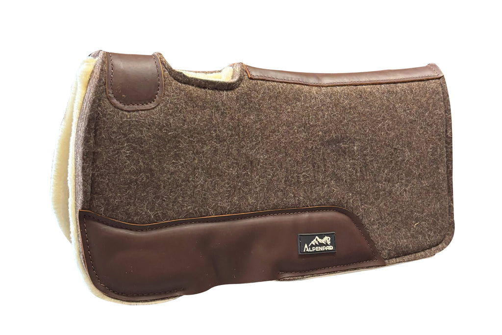 AlpenPad Ponypad / Shettypad Grijs – met fleece onderzijde