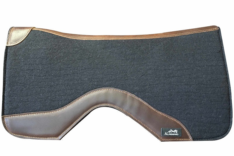 AlpenPad Pro Line – Performance Western Pad Black – neopreen onderzijde