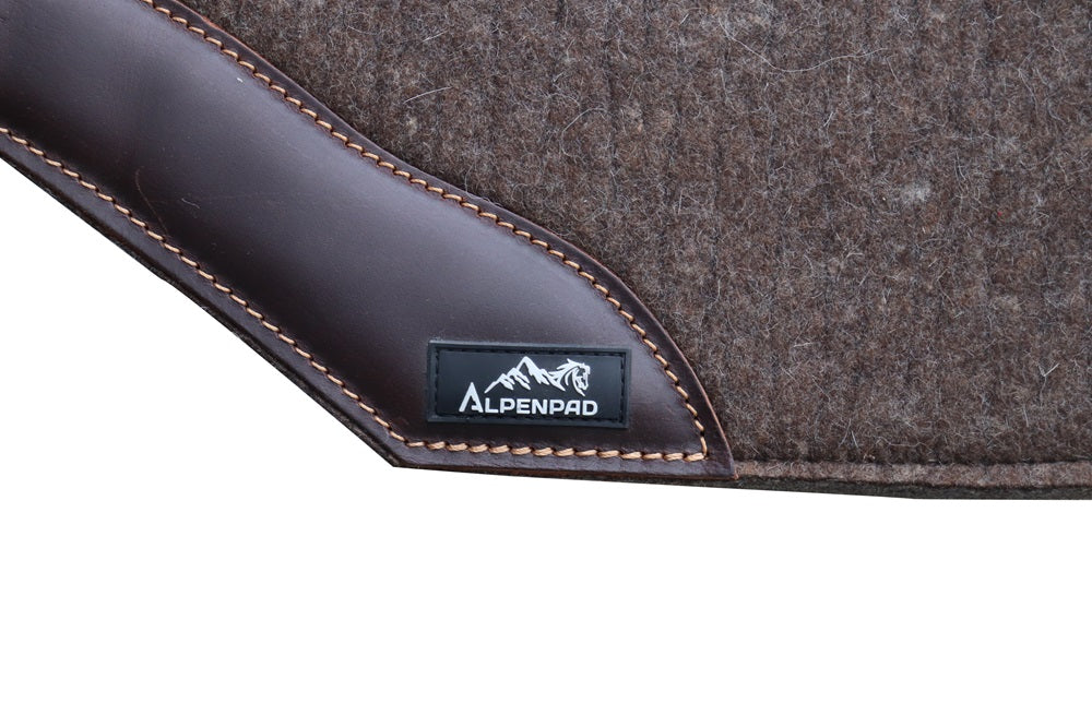 AlpenPad Pro Line – Performance Western Pad Grey – neopreen onderzijde