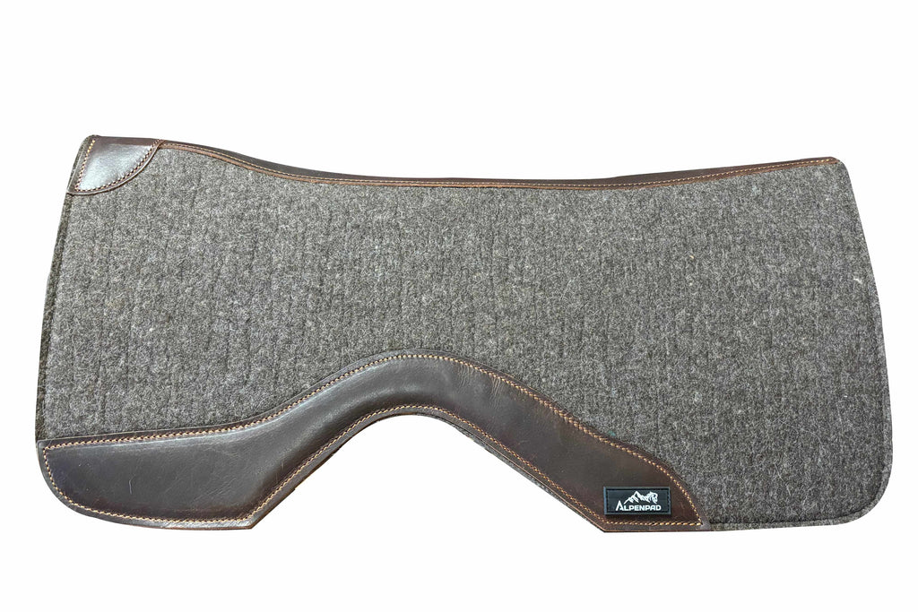 AlpenPad Pro Line – Performance Western Pad Grey – neopreen onderzijde