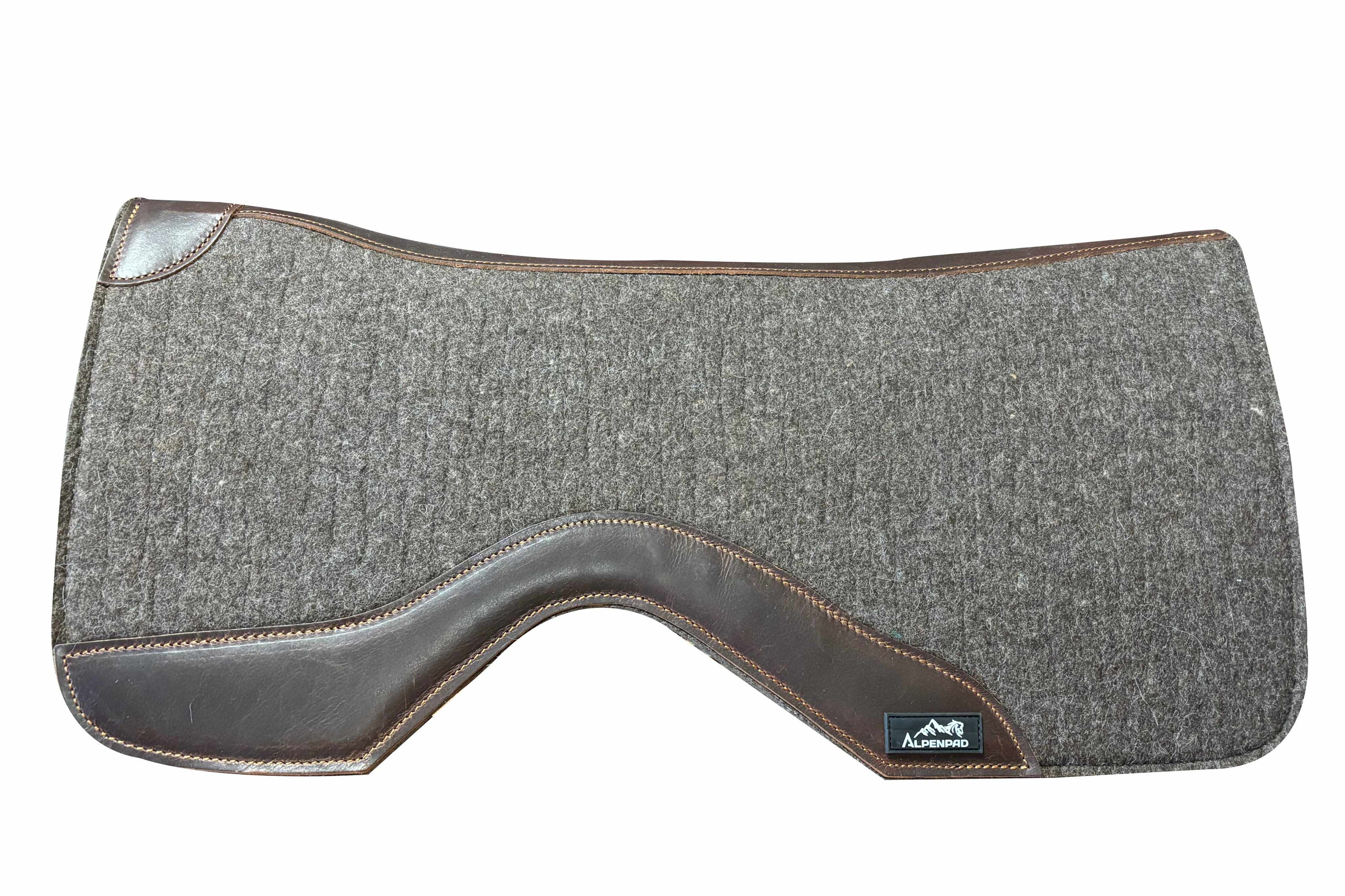 AlpenPad Pro Line – Performance Western Pad Grey – neopreen onderzijde
