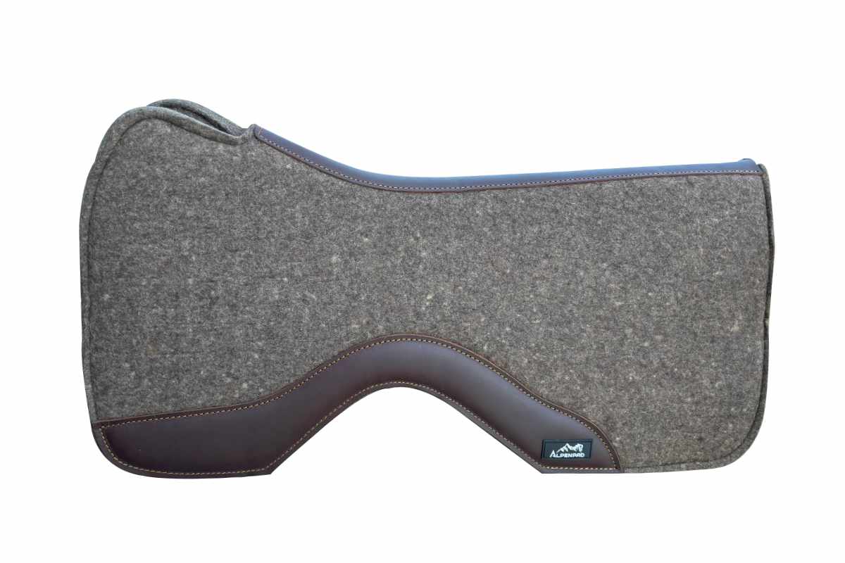AlpenPad Pro Line Free – Performance Western Pad vrij bij de schoft – Grey