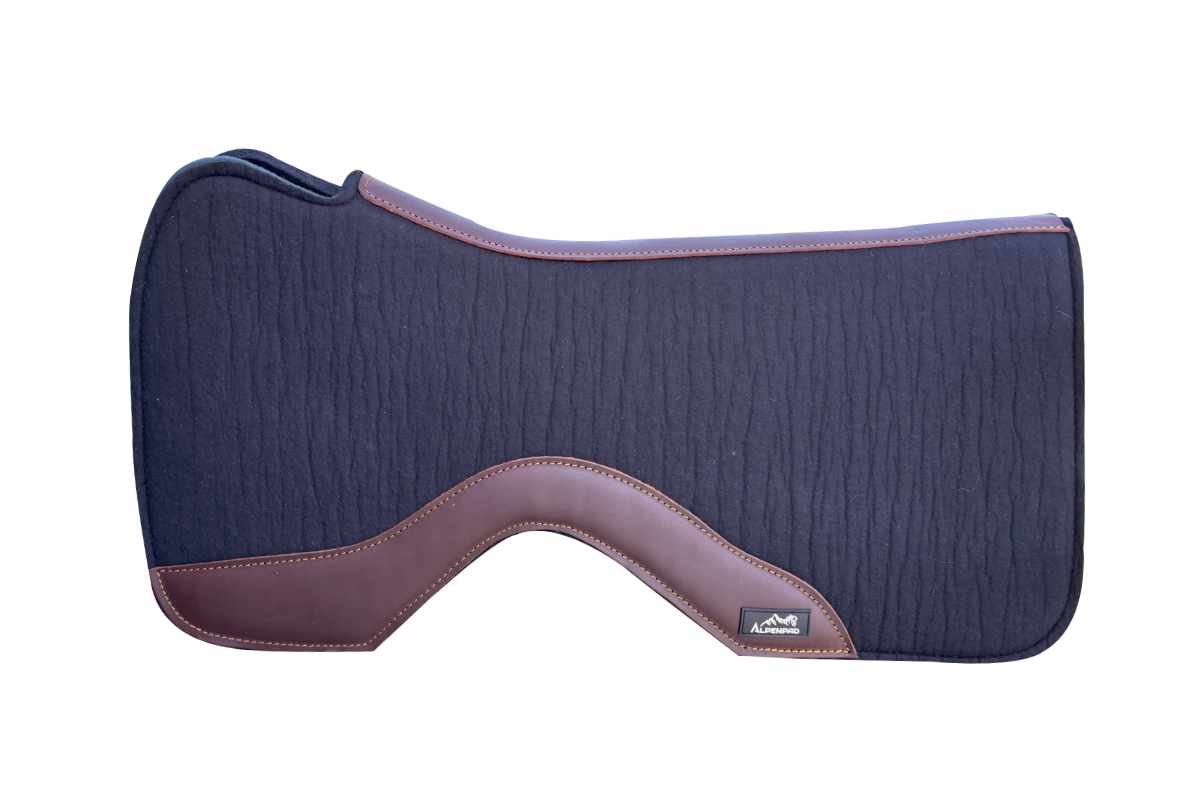 AlpenPad Pro Line Free – Performance Western Pad vrij bij de schoft – Black
