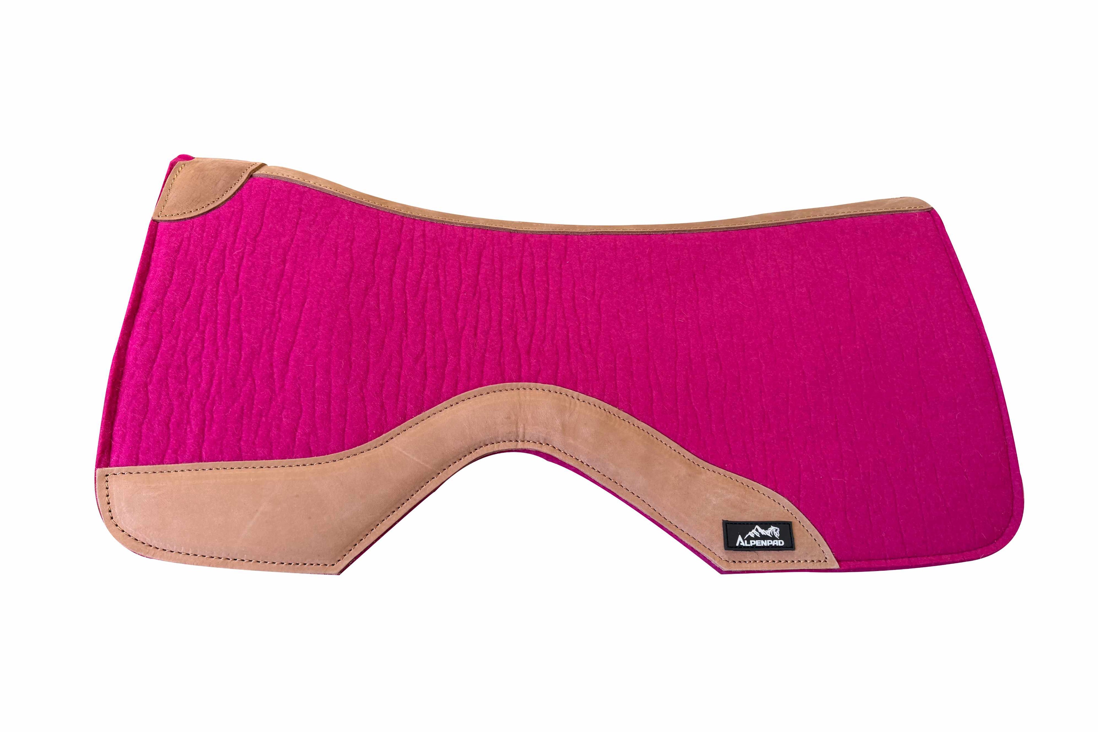 AlpenPad Pro Line – Performance Western Pad Pink / licht leder