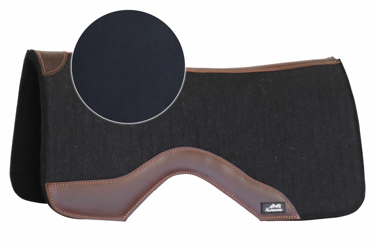 AlpenPad Pro Line – Performance Western Pad Black – neopreen onderzijde