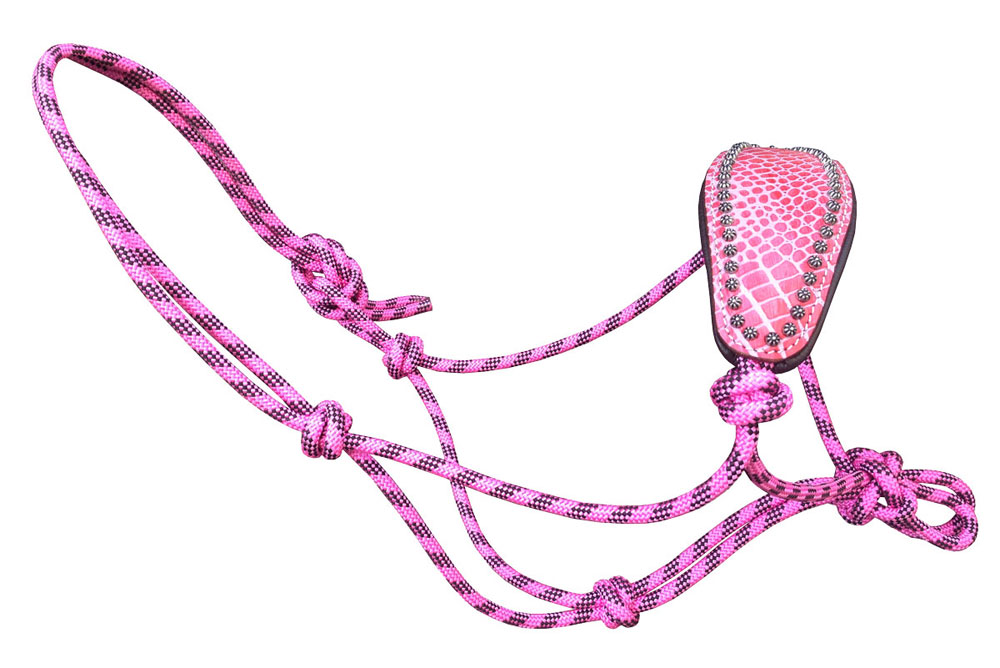 Lasso halster met CROC neusriem