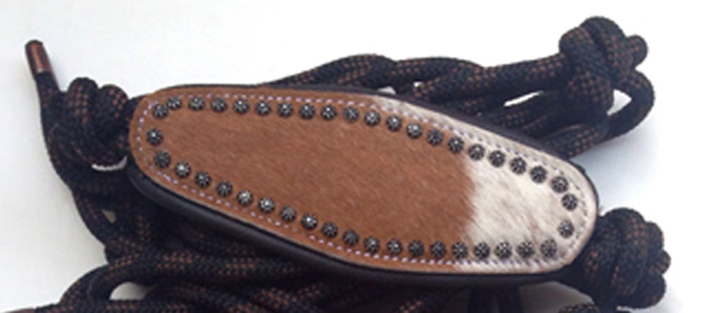 Lasso halster met COWHIDE neusriem
